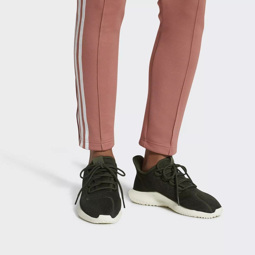 Adidas Tubular Shadow Tenis Verdes Para Mujer (MX-59993)